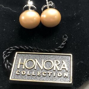 Honora Pearl Stud Earrings Sterling Silver 925